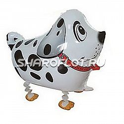 Ходячий шар «Собака Долматин» 50см