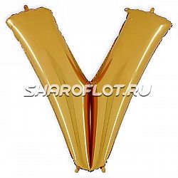 Шар Английская буква V 85см