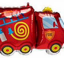 Шар Пожарная Машина 70см