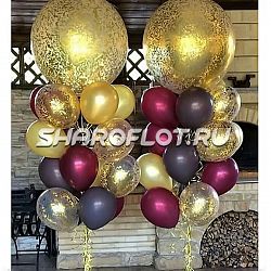 Фонтан из шаров №99