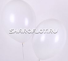 Шар Белый пастель 30см