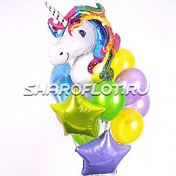 Сет шариков с Единорогом