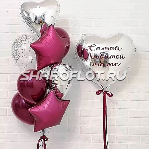 Букет из шаров для мамы