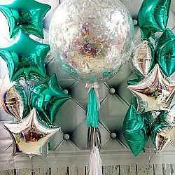 Композиция с большими шарами №15