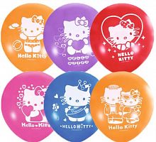 Шары Хелло Китти Ассорти 30см