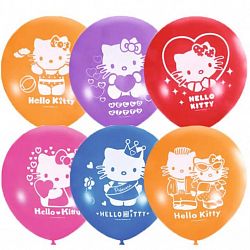Шары Хелло Китти Ассорти 30см