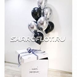 Коробка Черно-белая классика