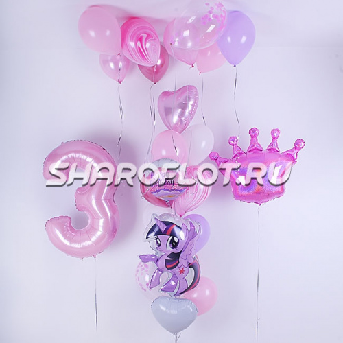Шарики юной принцессе