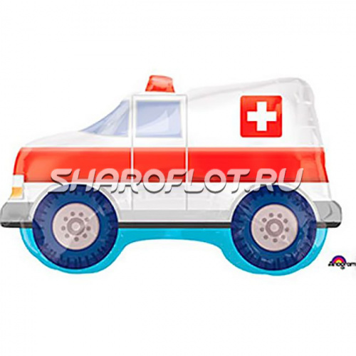 Шар Машина скорой помощи 80см