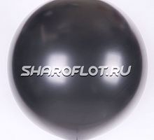 Большой шар Черный металлик 80см