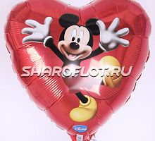 Сердце Микки 40см