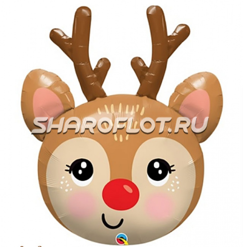 Шарик Голова оленя 80см