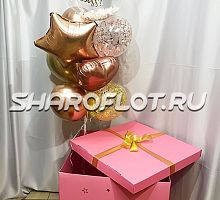 Нежная коробка-подарок Боссу