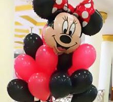 Сет шаров в цветах Минни