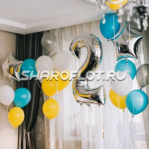 Шары на 2 года №06