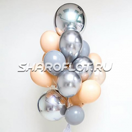 Фонтан из шаров №17