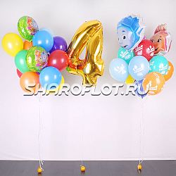 Оформление Фиксики 4 года