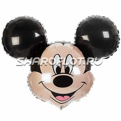 Шар Микки Маус голова 65см
