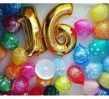 Композиция шаров с цифрой №108