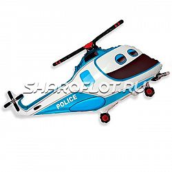 Шар Вертолет полицейский 95 см