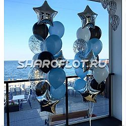 Фонтан из шаров для мужчины