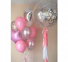 Композиция с большими шарами №23