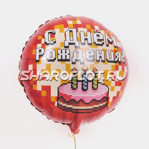 Круг ТНТ Красный 40см