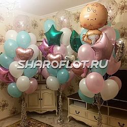 Яркий сет для встречи дочки