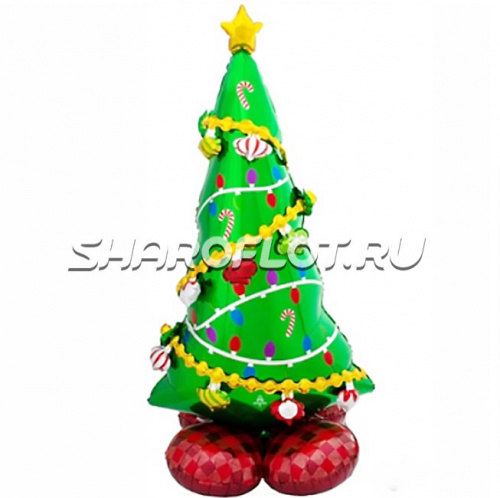 Ходячий шарик Елочка 145см