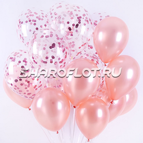 Облако в цветах Розовое золото 30см Облако в цветах Розовое золото 30см