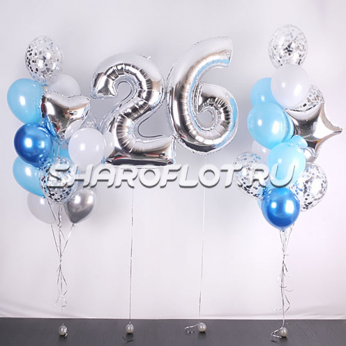 Шары на 26 лет