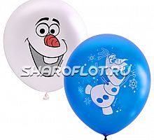 Шары Снеговик Олаф, 30см