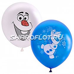 Шары Снеговик Олаф, 30см