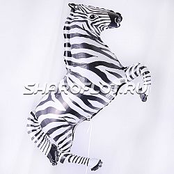 Шар Зебра 80см