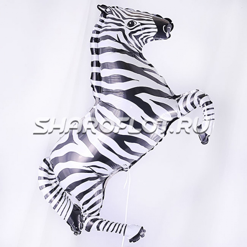 Шар Зебра 80см