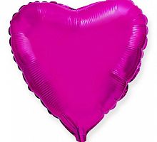 Шар Сердце Фуше 70см