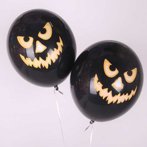 Шары Черные на Хэллоуин 30см