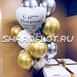 Большая коробка Золотое поздравление