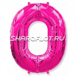 Шар Цифра 0 Фуше 85см