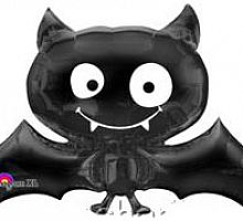 Шар Летучая Мышь 65см