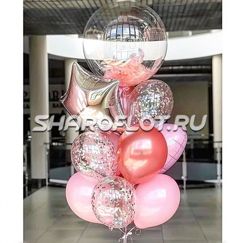 Фонтан из шаров №91