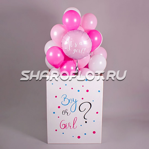 Коробка-сюрприз Родится Девочка