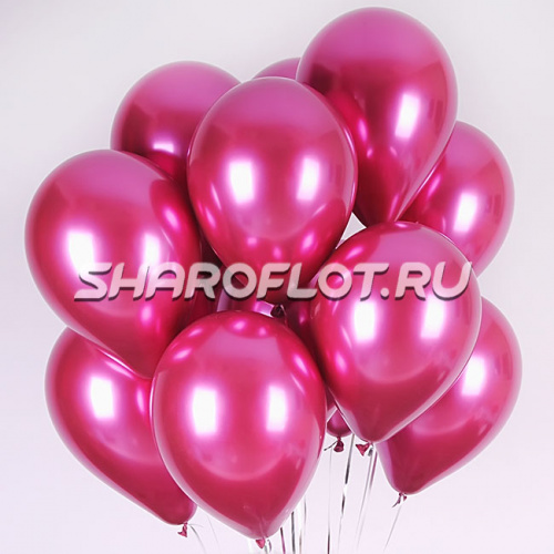 Шар Хром Фуксия 30см