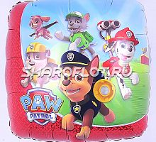 Шар Подушка Щенячий патруль 40см