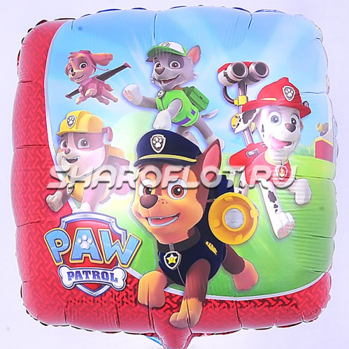 Шар Подушка Щенячий патруль 40см
