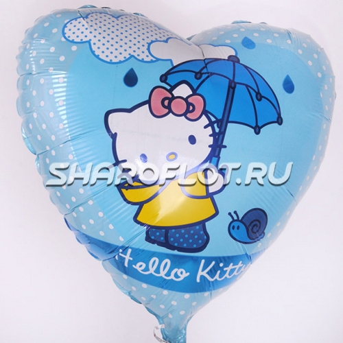 Сердце Hello Kitty 40см
