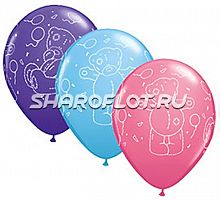 Шары Объятия (Тедди), 30см