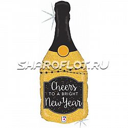 Шар Новогодняя бутылка Cheers