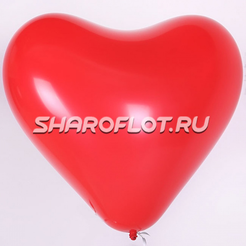 Латексное Красное сердце 30см