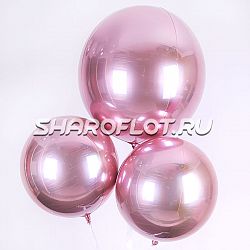 Шар Сфера Розовая 50см